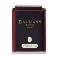 Чай черный Dammann The 4 Fruits Rouges (Четыре красных фрукта), крупнолистовой, ж/б, 100 г.