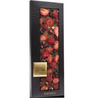 Молочный шоколад ChocoMe G104, Клубника, ягоды черной смородины, малина, 110 г