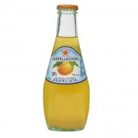 Sanpellegrino Aranciata напиток сокосодержащий газированный, стекло, 0.20 л