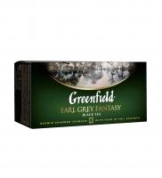 Чай черный Greenfield Earl Grey Fantasy, в пакетиках 25 х 2 гр.