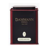 Чай черный Dammann The Ceylon O. P. (Цейлон), крупнолистовой, ж/б, 100 г.