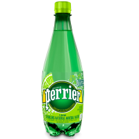 Perrier Lime вода минеральная газированная, пластик, 0.5 л