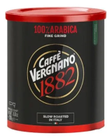 Кофе молотый Vergnano 100% Arabica Espresso TIN, ж/б, 250 г.
