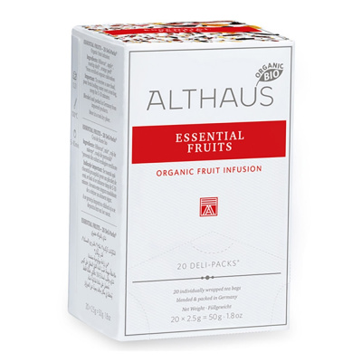 Чай фруктовый Althaus Essential Fruits пакетики 20x2,5гр.