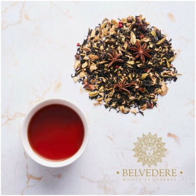 Чай черный Belvedere масала, 500г.