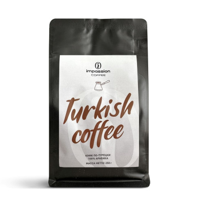 Кофе молотый Imprassion Turkish coffee,250гр.
