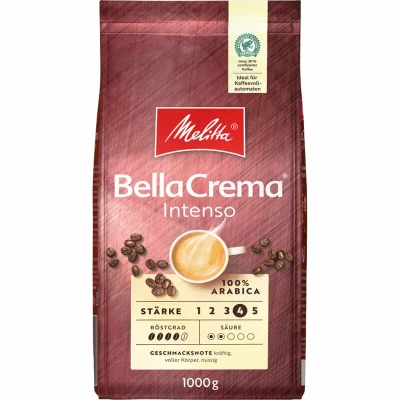 Кофе в зернах Melitta Bella Crema Intenso, 1 кг.